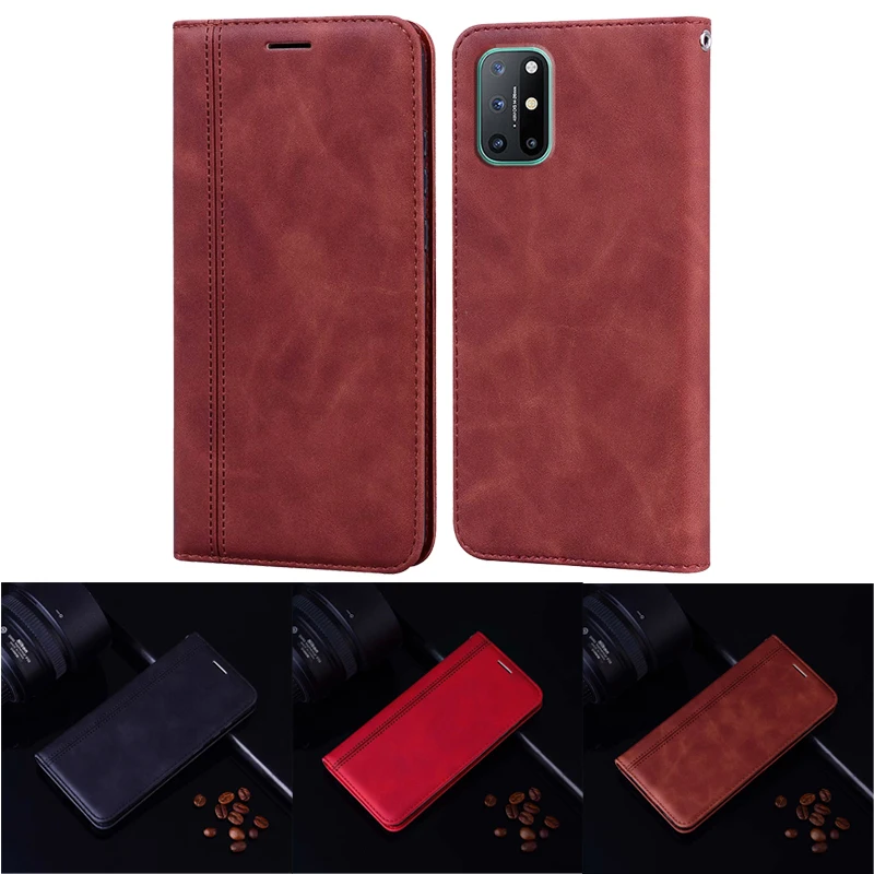 

Flip Case For OnePlus 8T 8 Pro Cover PU Leather Magnetic Case Protective 1+ OnePlus 8T Funda Telefone Shell Wallet Protector