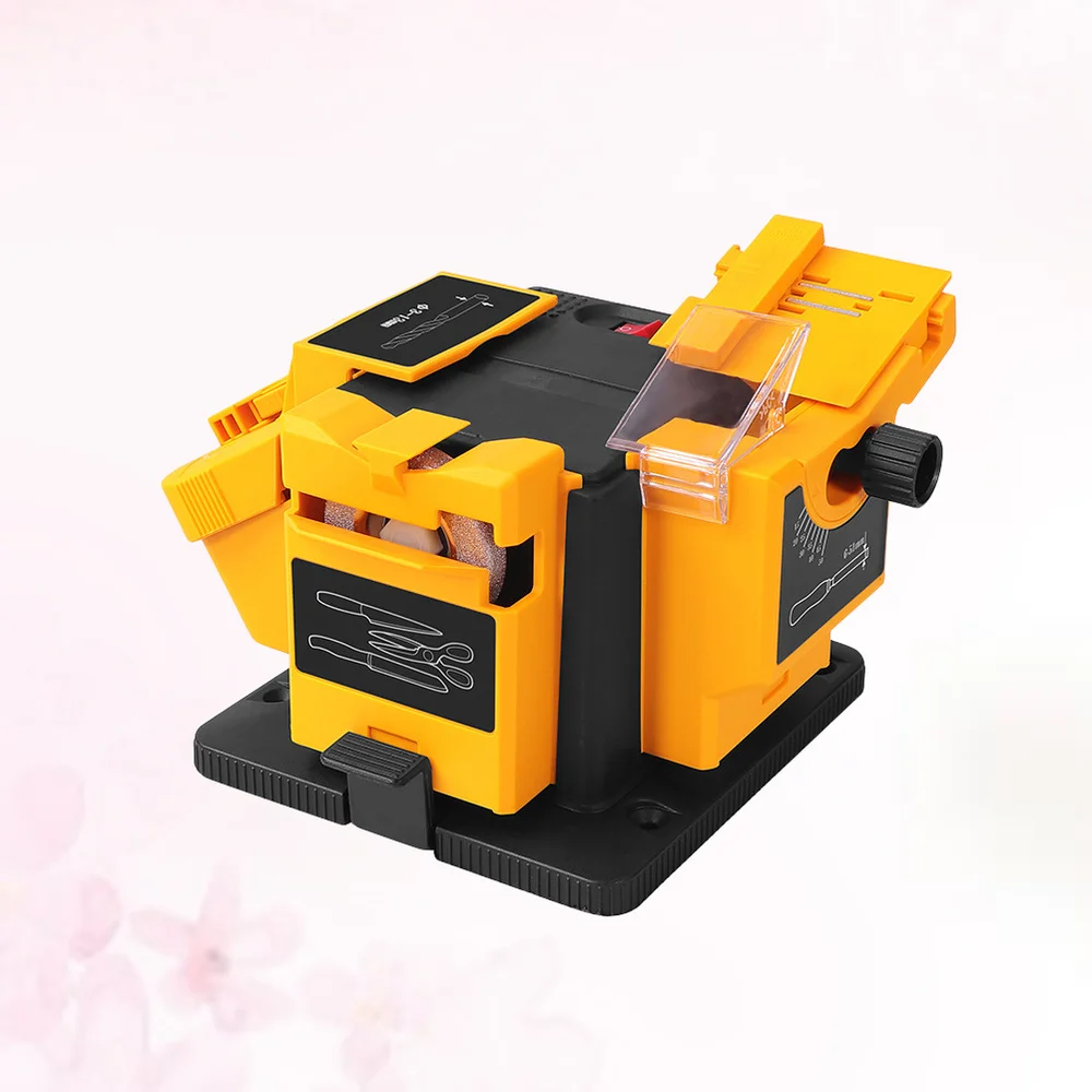 

96W Multifunction Sharpener Electric Drill Sharpening Machine Kitchen Sharper Grinding Sharpener with Plug
