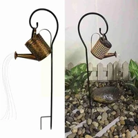 solar powered led watering can sprinkles fairy light for outdoor lamp shower art decor light courtyard lawn waterproof gard f5r9