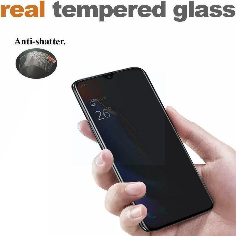 For One Plus 9 / 9 Pro Privacy Tempered Glass Film Anti-peep Tpu Soft Film Full Screen Protector For One Plus L3w0 C5F1