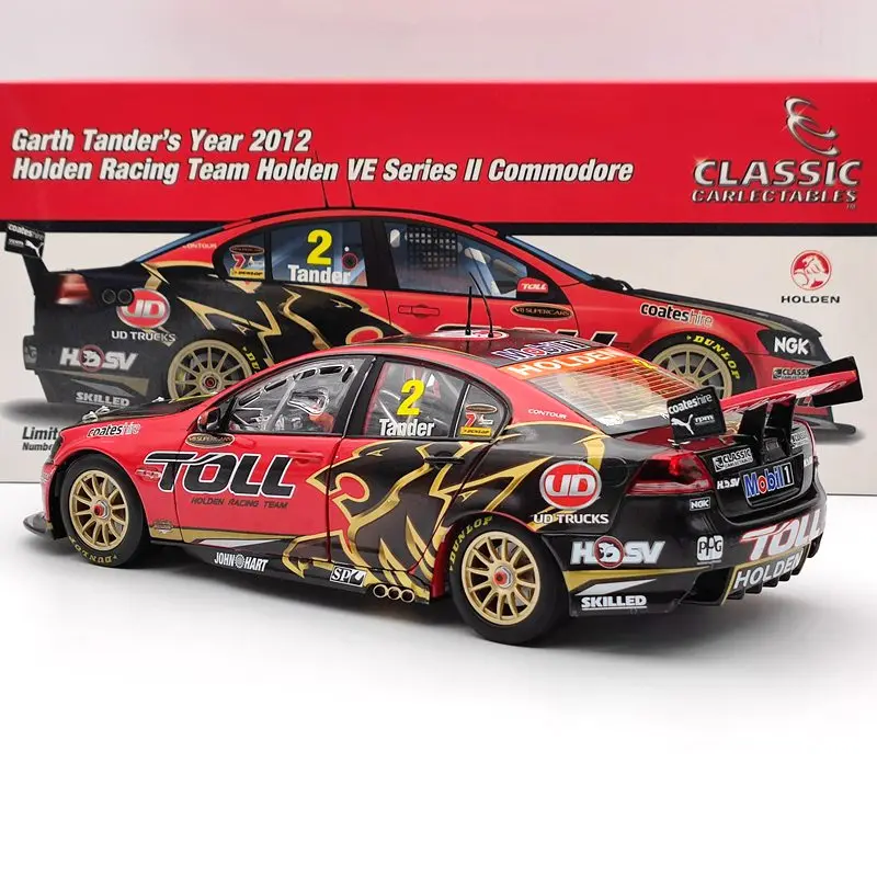 Классический 1:18 для Garth Tander's 2012 Holden VE Series II коммодор #2 18500 литые модели