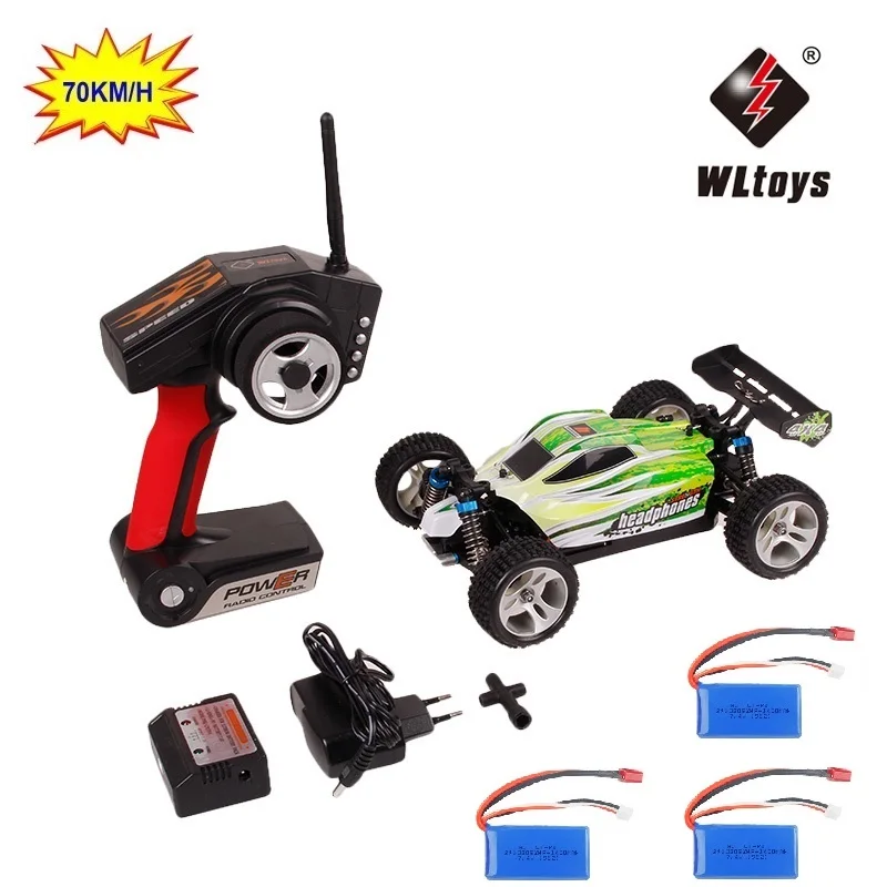 RC автомобиль WLtoys A959 B 2 4G 1/18 весы Дистанционное Управление Внедорожный гоночный