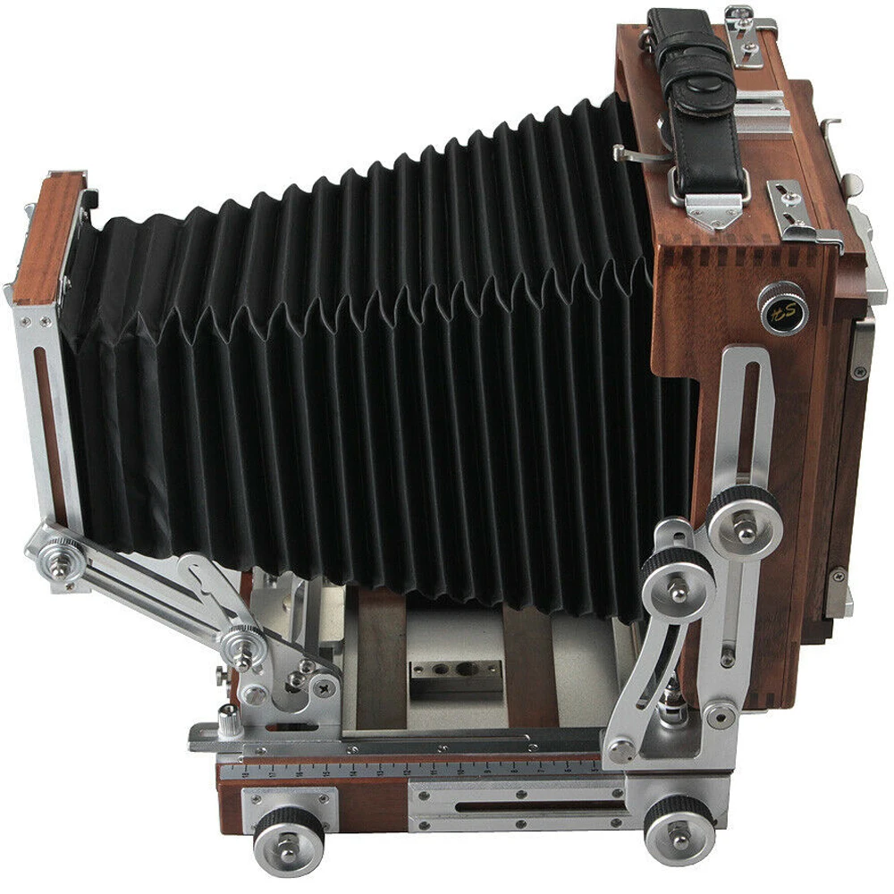 Shen Hao SH 4X5 Складная широкоформатная камера с черным грецким орехом для деревянных