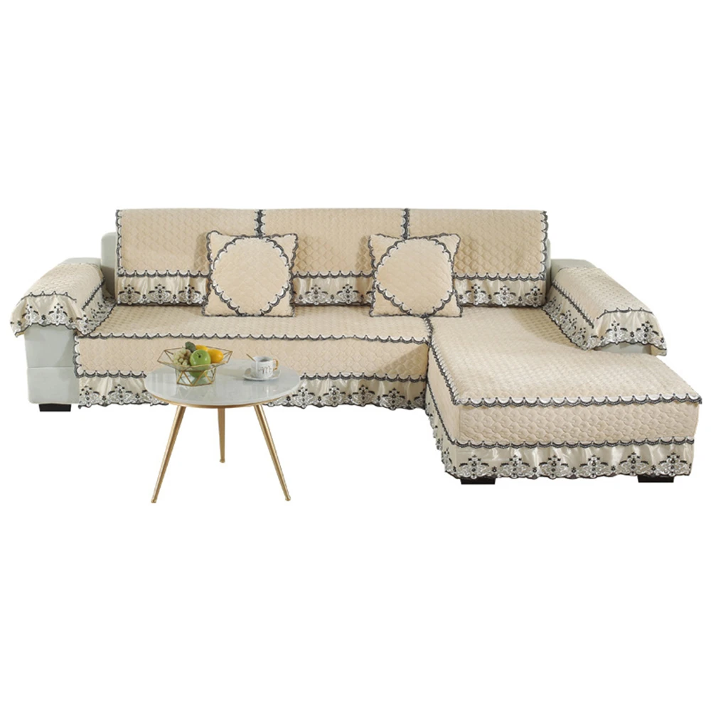 Чехол для дивана разных размеров однотонная подушка 4 цветов гостиной простой