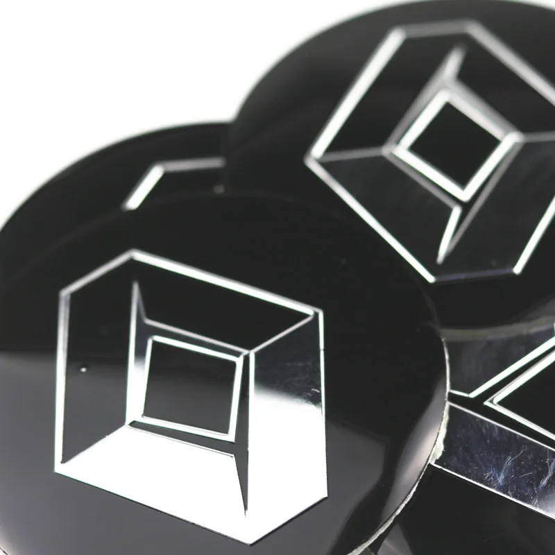 

4Pcs Car Wheel Center Hub Cap Stickers 56/65mm Emblem Badge for Renault Megane 2 3 Duster Logan Clio Laguna 2 Captur Accessories