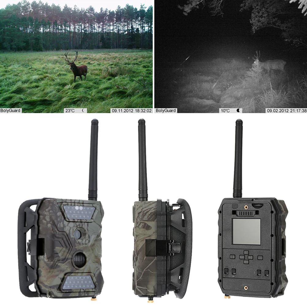 940NM охотничья камера S680M 12MP HD1080P 2 0 &quotLCD с MMS GPRS SMTP FTP GSM Trail Hunt Game | Спорт и развлечения