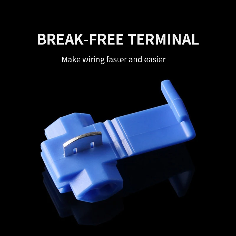 100 шт. автомобильный провод клеммной колодки быстрый соединитель провода