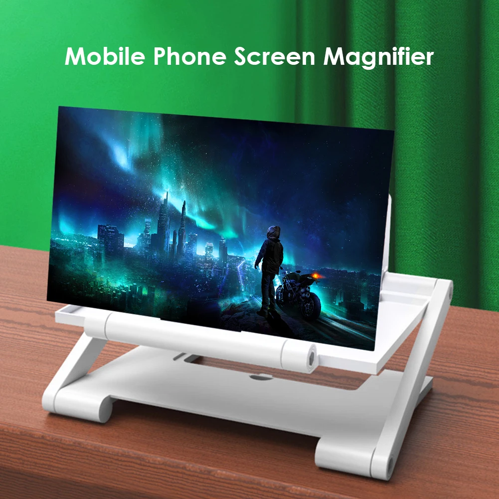 

MobilePhone Amplifier Enlarge Screen Magnifier HD CellPhone Magnifying Glass Cinema Video TV Projetor Smartphone Holder