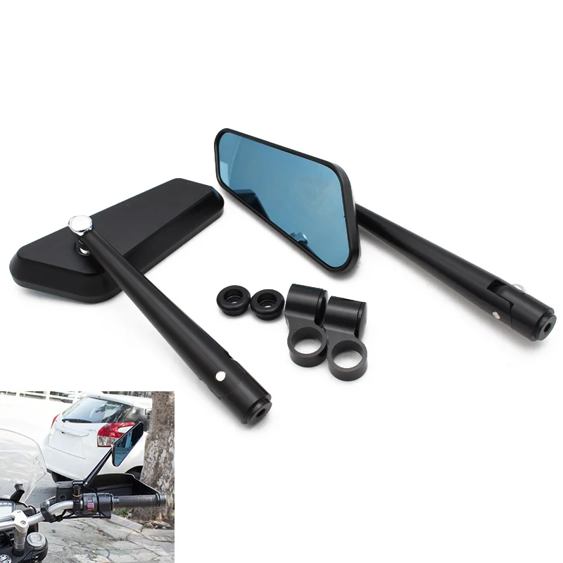 

CNC Aluminum Motorcycle Rear Side Mirror Rear View Mirrors for HONDA R1 R3 R6 FZ6 GSXR600 750 1000 NINJA250 ZX-6R Z750 Z800