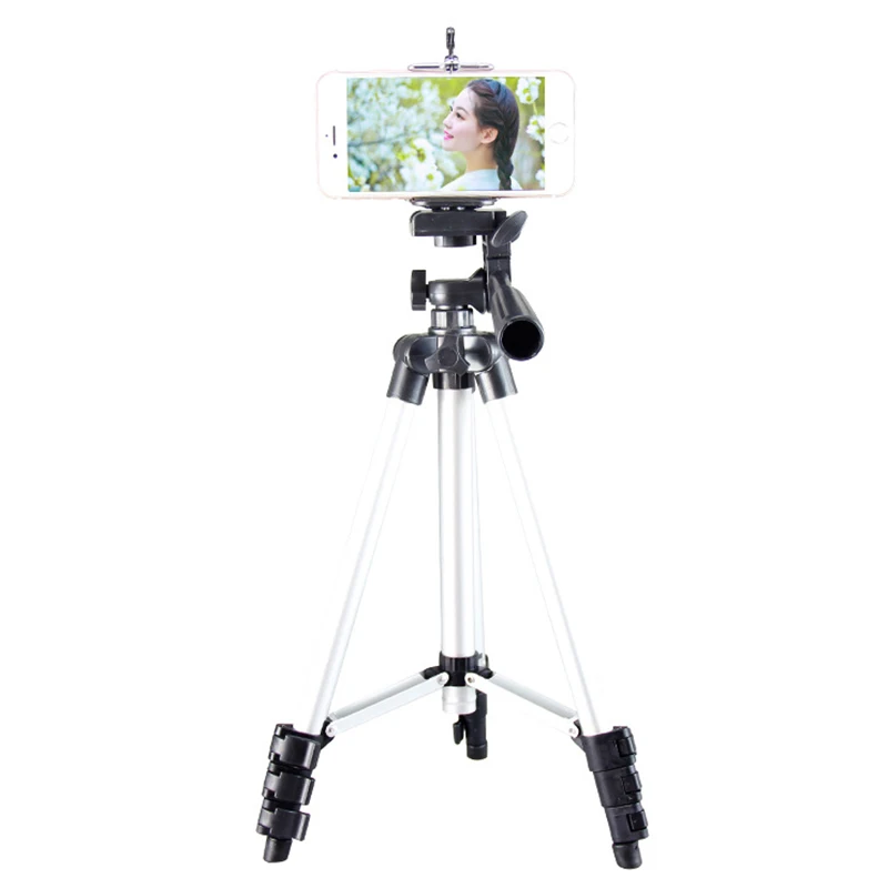 105CM aluminum mini portable camera bracket triangle four corner suitable for mobile phones and cameras | Электроника