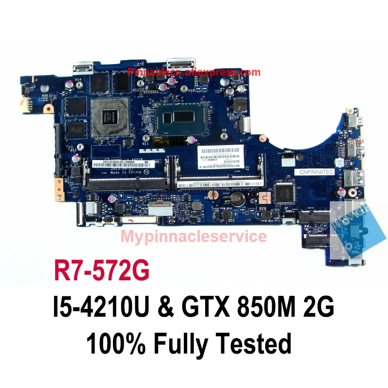 

NBMMQ11001 I5-4210U материнская плата для Acer Aspire R7-572 R7-572G LA-A021P