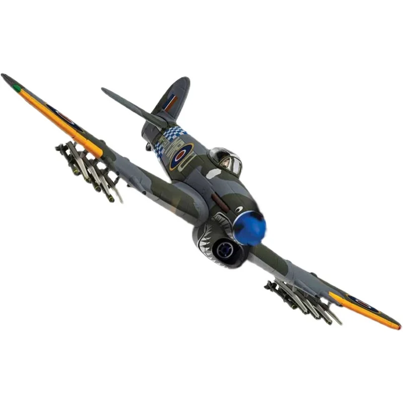 

July aa36513 British Typhoon fighter hawker typhoon 'sharkmouth'