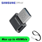 SAMSUNG USB флеш-накопитель, 128 ГБ, 32 ГБ, 64 ГБ, до 400 м