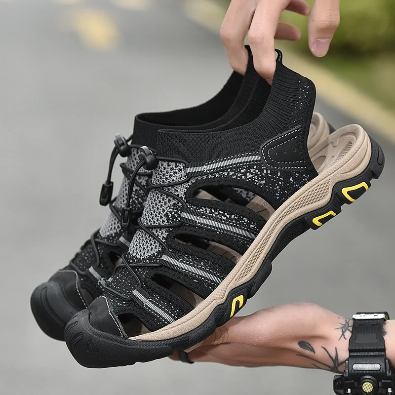 

Zomerschoenen Heren мужские сандалии мужская обувь, летние пляжные шорты для Мужская дышащая обувь; Zapatos Verano Hombre