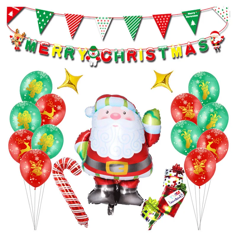 

christmas decorations for home 2020 новый год balloon birthday party decor kids Christmas воздушные шары set новогодний декор
