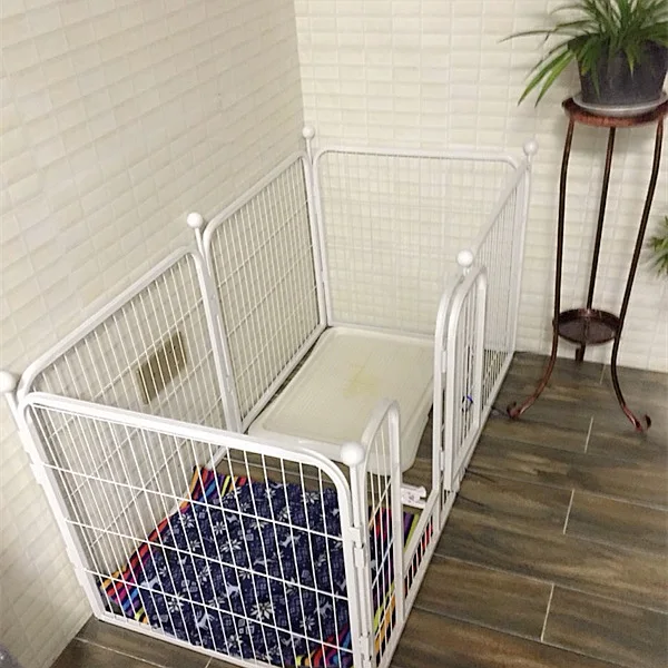 Pet Dog Fence Indoor Large Medium Small Jinmaotaidi Cage Rabbit | Дом и сад