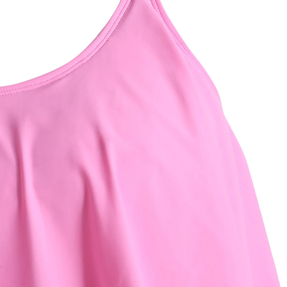 Размера плюс с оборками Русалка купальники танкини Летняя Сексуальная юбка