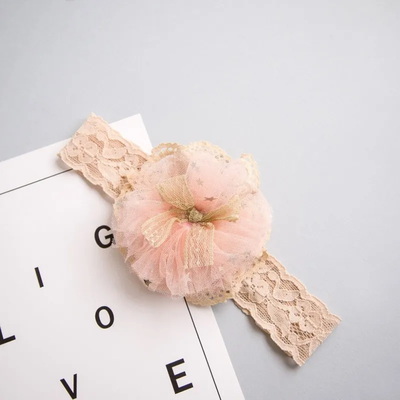 Повседневная модная повязка на голову для маленьких девочек Детский милый