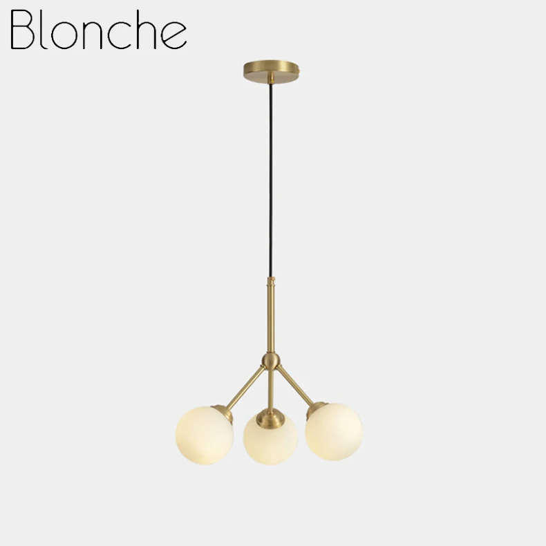 Blonche Золотая Подвесная лампа современные светодиодные подвесные светильники для