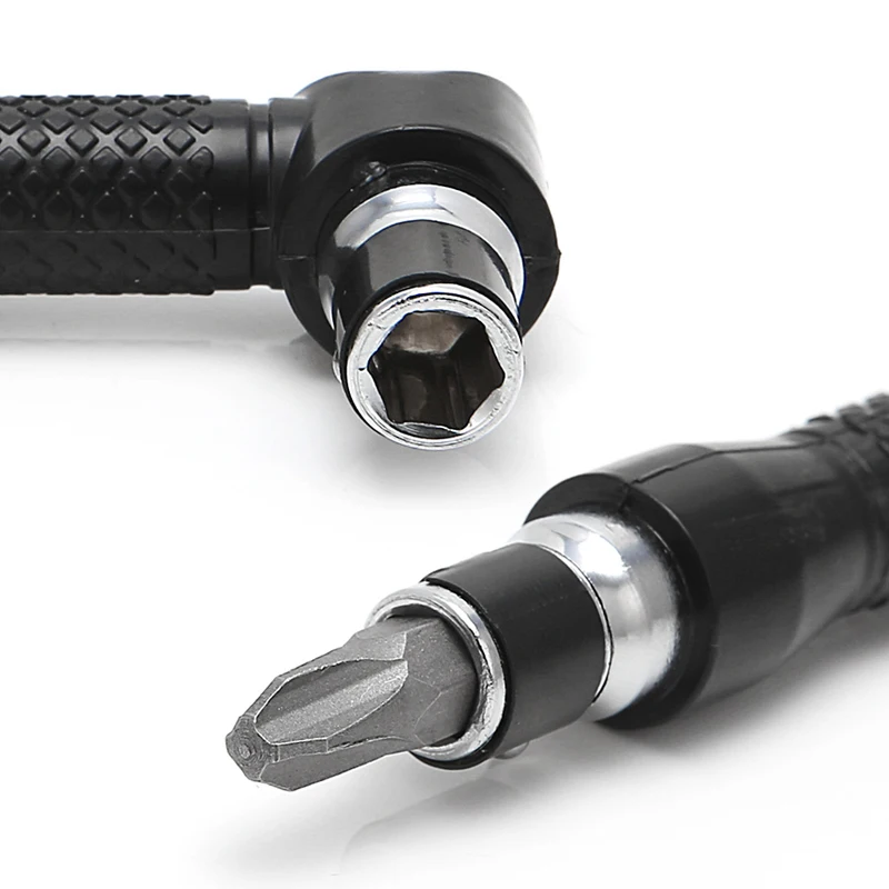 

C90D 10 in 1 Socket Screwdriver L-shaped Angle Head Twin Wrench Driver Torx Flat Bit