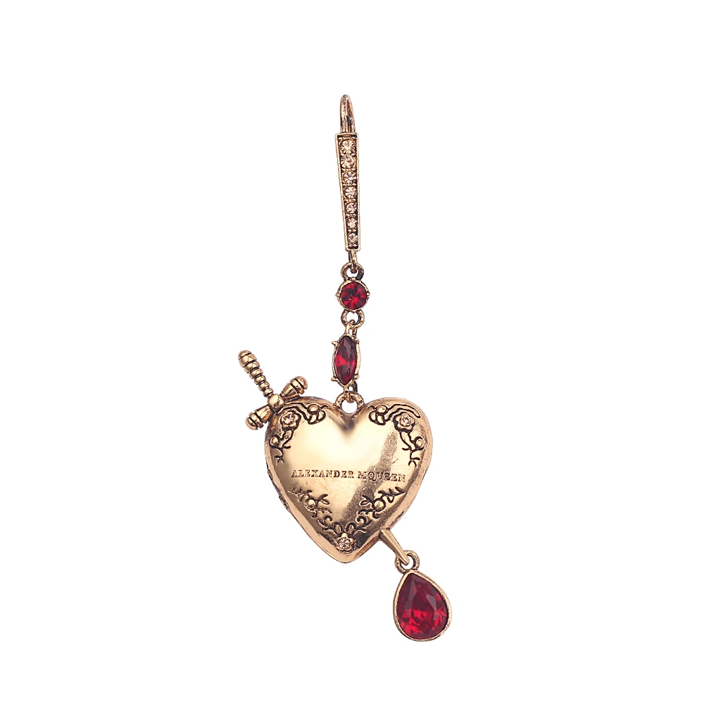 Женские винтажные серьги подвески золотого цвета вечерние с кисточками в форме