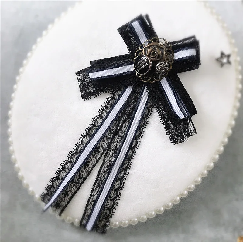 Ботильоны в винтажном стиле Корейская колледж с украшением виде бантика женские