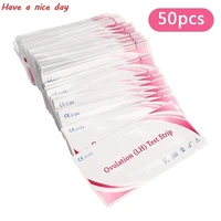 50pcs lh tests lh ovulation test strips first response ovulation urine test strips over 99 accuracy test