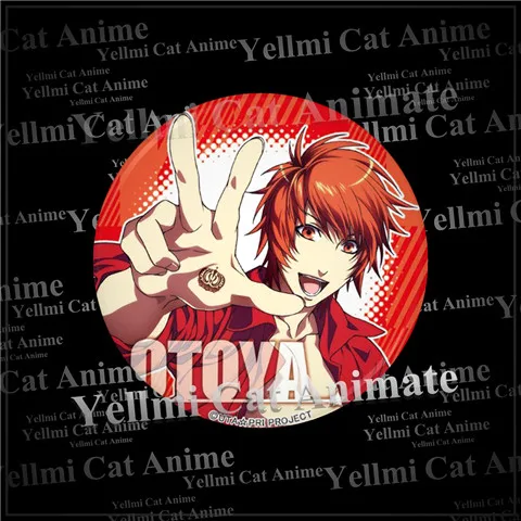1 шт. аниме 58 мм booch Uta no Prince Sama крутые железные значки круглые брошь