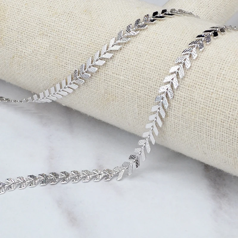 Ажурная цепочка с листьями отличная производительность защита от ржавчины для