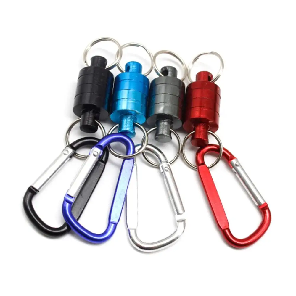 

Fishing Strong Magnetic Carabiner Fishing Mountaineering Release Lanyard Strong Trains Release Buckle