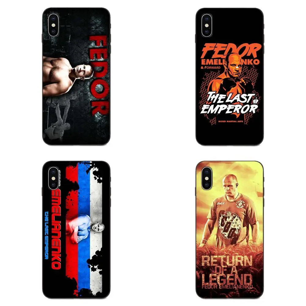 Мягкий модный чехол для телефона Fedor emelianko Xiaomi Mi Mix Max Note 2 2S 3 5X 6 6X 8 9 9T SE A1 A2 A3 CC9e Lite Play