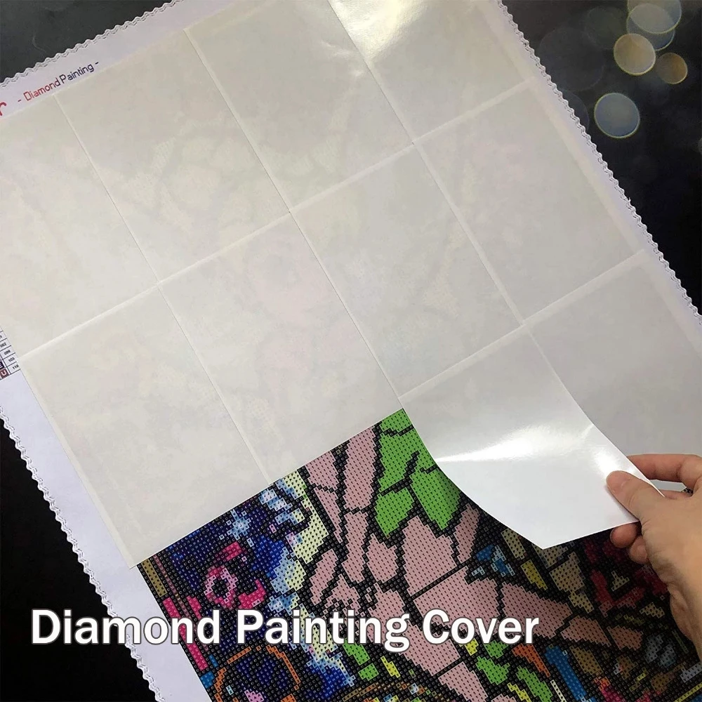

10/20/50pcs Pack DIY Diamond Painting Tools Accessories Release Paper Diamond Painting Cover Replacement Convenient