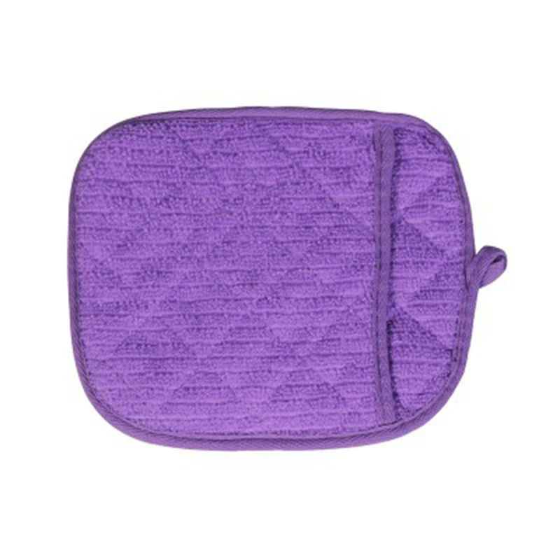 

Microwave Oven Gloves Two In One Heat Insulation Pad Thickened Towel Material Anti Scald Pad High Temperature Table Mat Oven Mat
