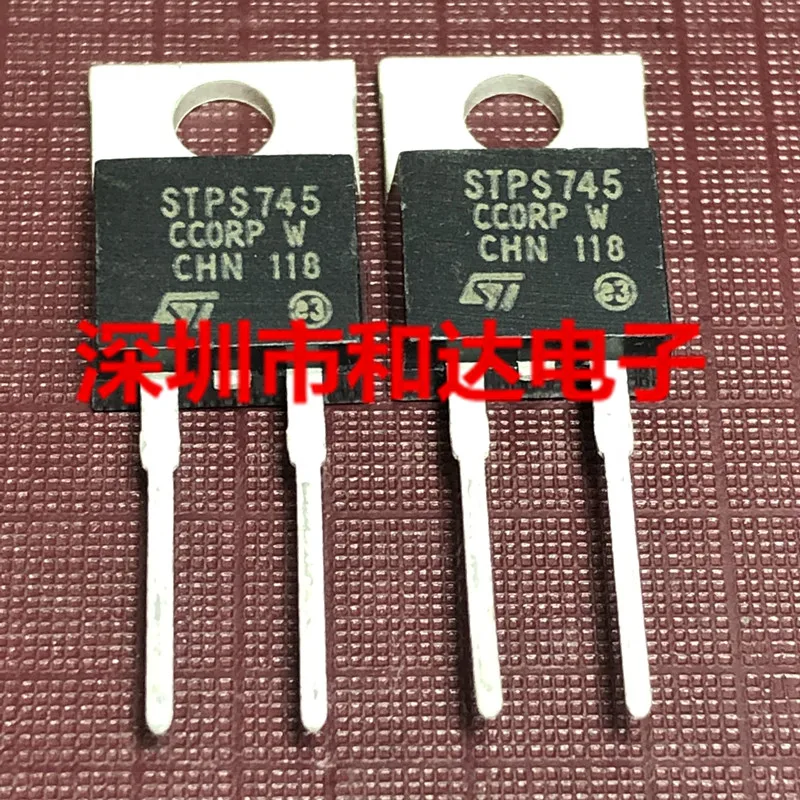 

5 шт. STPS745 TO-220-2 45V 7.5A