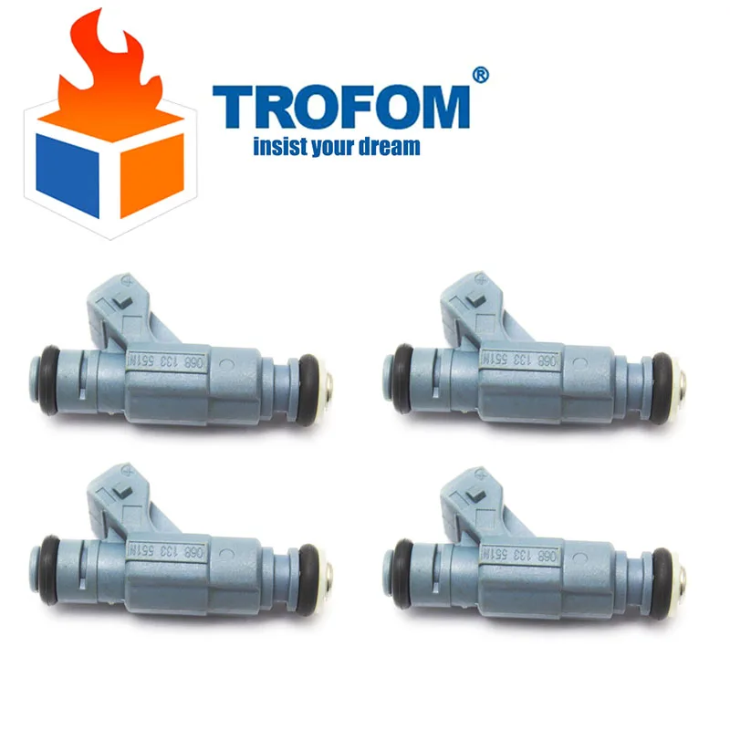 Топливная форсунка для VW Passat Audi A4 A6 06B133551N 0280156070 0280156071 0 280 156 071 070 780009B 780009HQ|injector