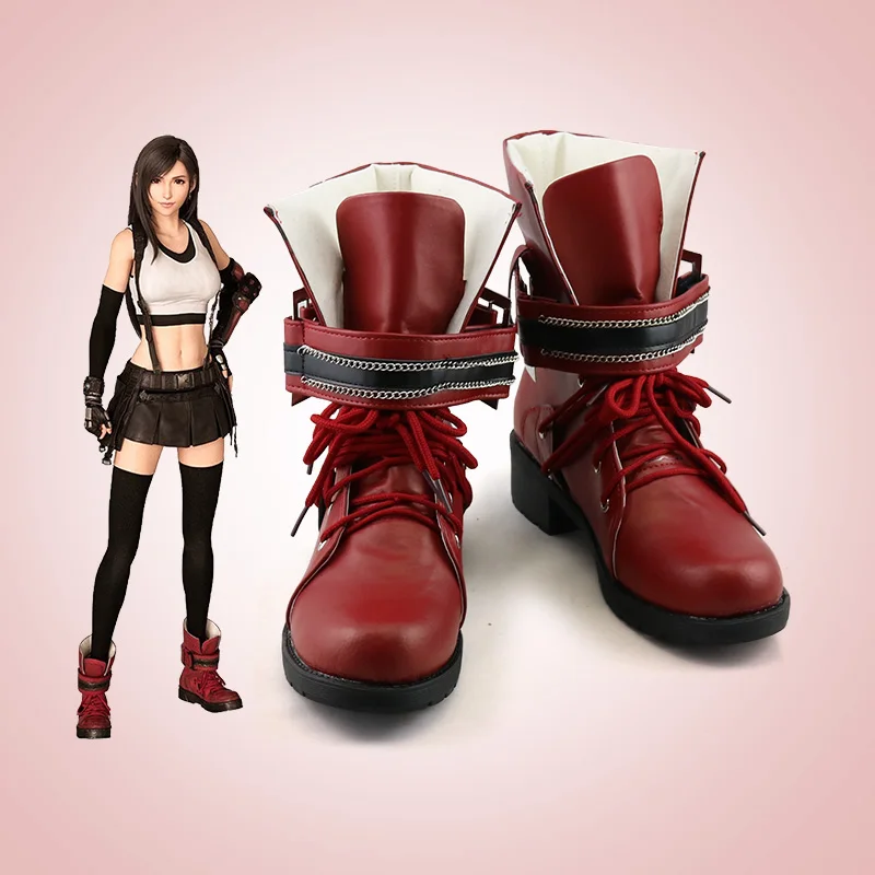 Костюм для косплея финальной фантазии VII Tifa Lockhart женская одежда девочек