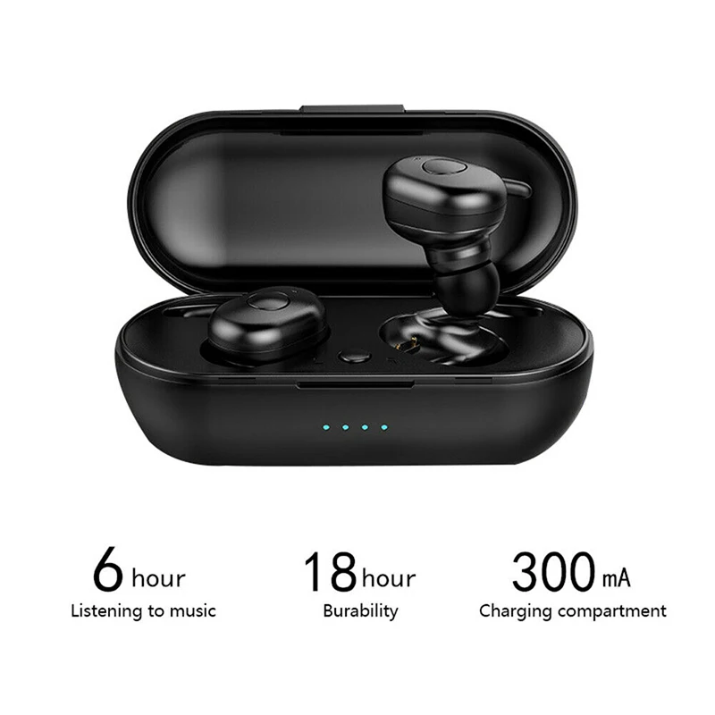 TWS наушники с сенсорной кнопкой и поддержкой Bluetooth|Наушники гарнитуры| |