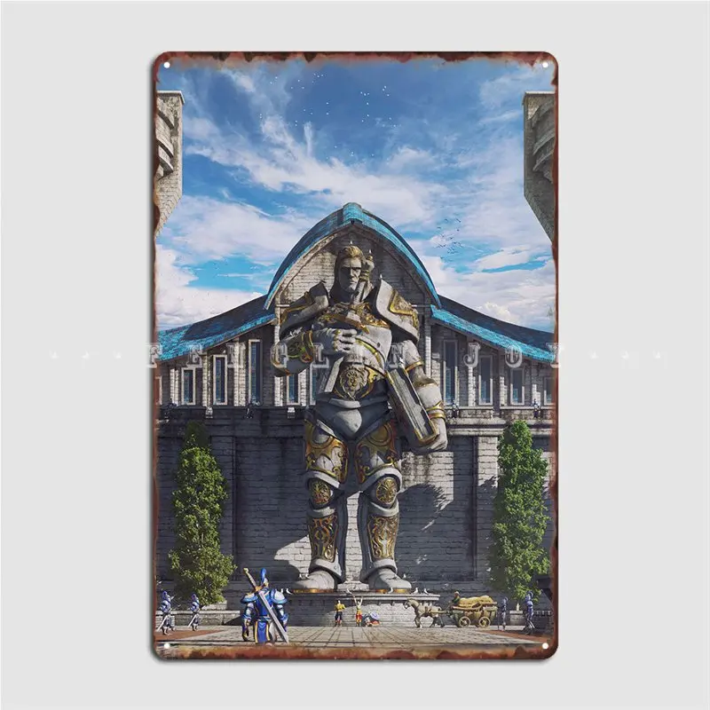 

Металлические таблички Paladin Hero для гостиной, создайте фотопостер