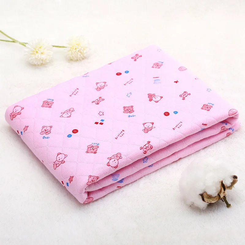 Хлопковое одеяло для новорожденных детское Пеленальное Одеяло с принтом медведя