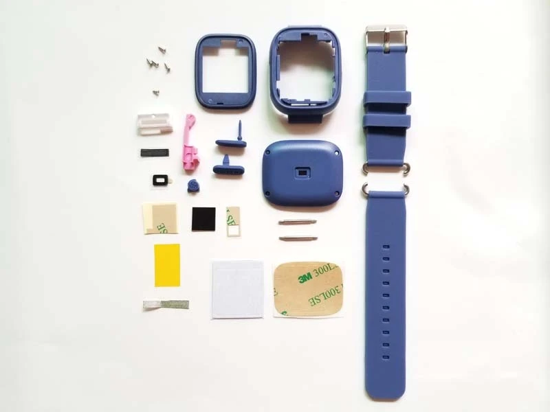 Q90 Детские умные часы Ремонтный комплект чехол с полным Корпус винты клейкий