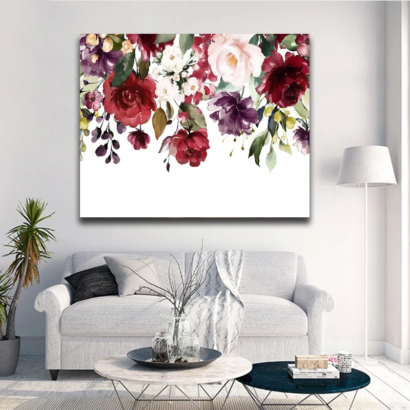 DIY картина маслом Раскраска по номерам ручная роспись рисование на холсте