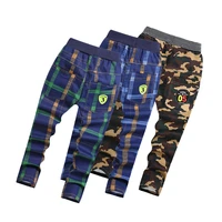 sweatpants for boys striped grid spring and autumn korean casual pants girls 4 9years old baby fashion quality children clothing