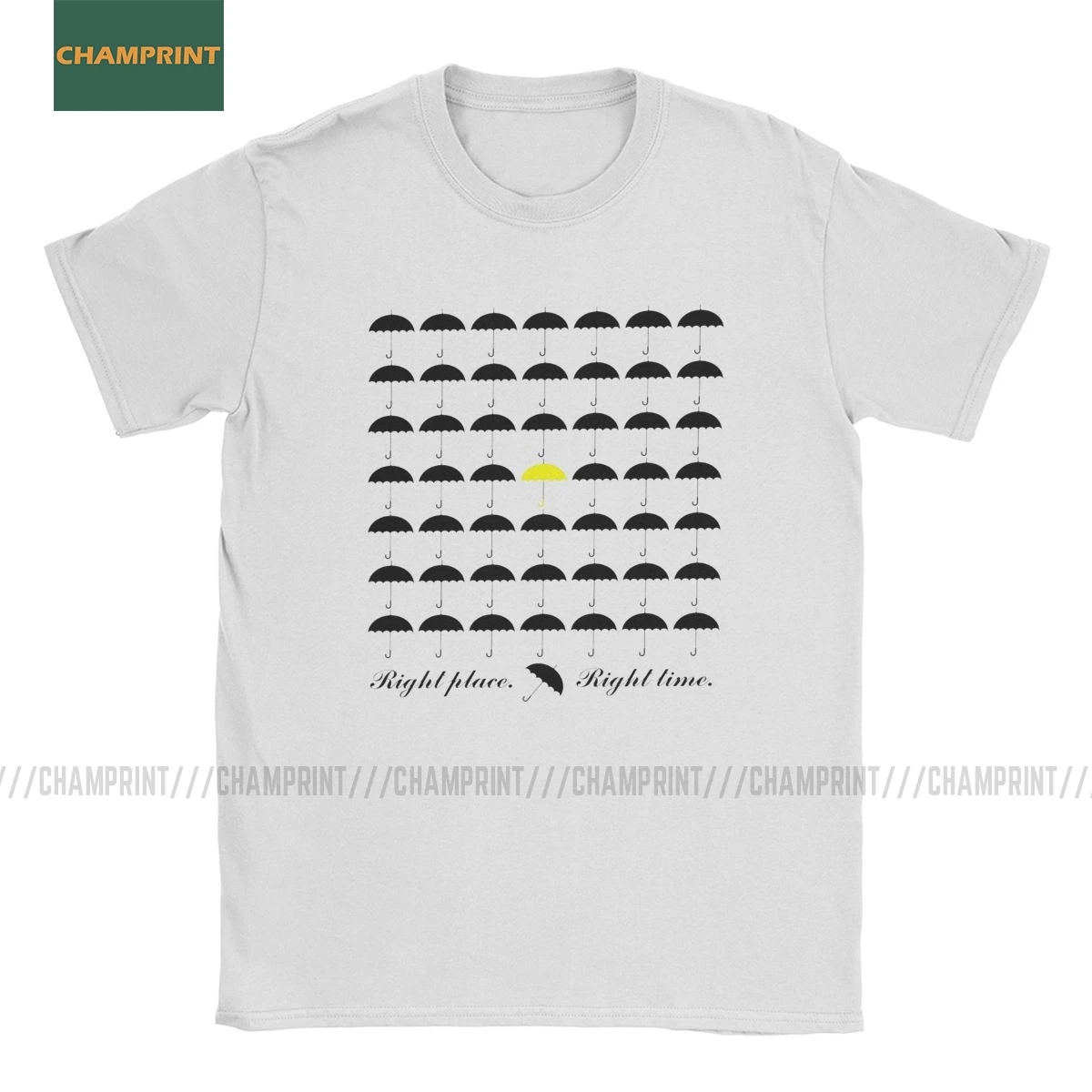 Футболка мужская с надписью Better Place Right Time Himym How I Met Your Mother 4XL 5XL|Мужские футболки| |