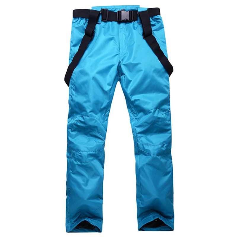 Новые Лыжные зимние штаны ветрозащитные теплые водонепроницаемые брюки для