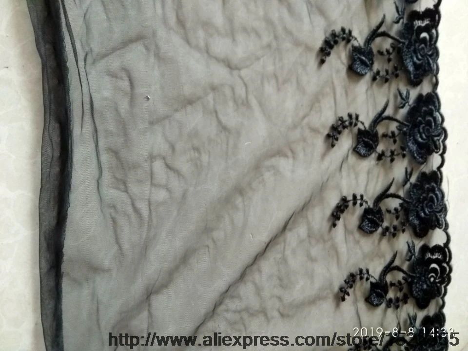 Нежное вышитое кружево Водорастворимая боковая сетчатая вышивка | Дом и сад