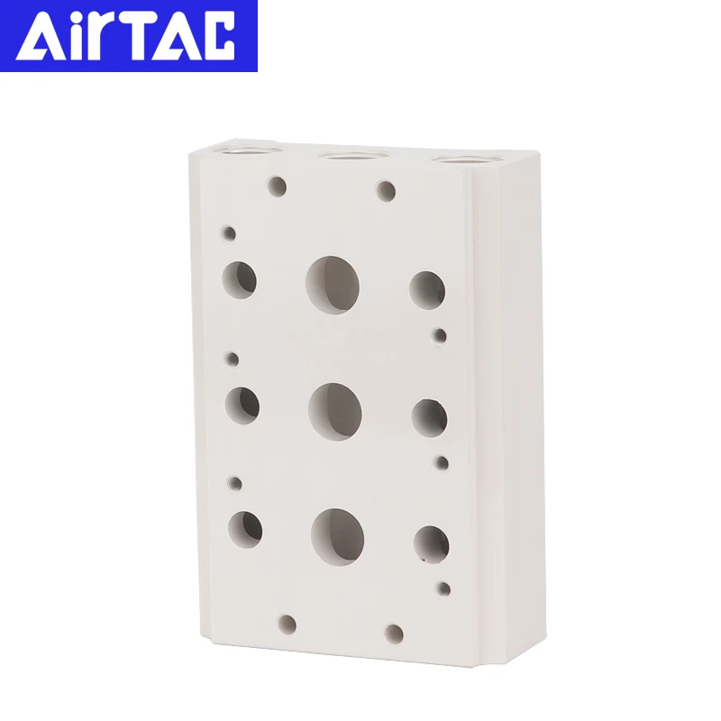 Соединительная пластина клапана Airtac 200M 3/4/5/6/7/8F 4V210 08 основание соленоидного