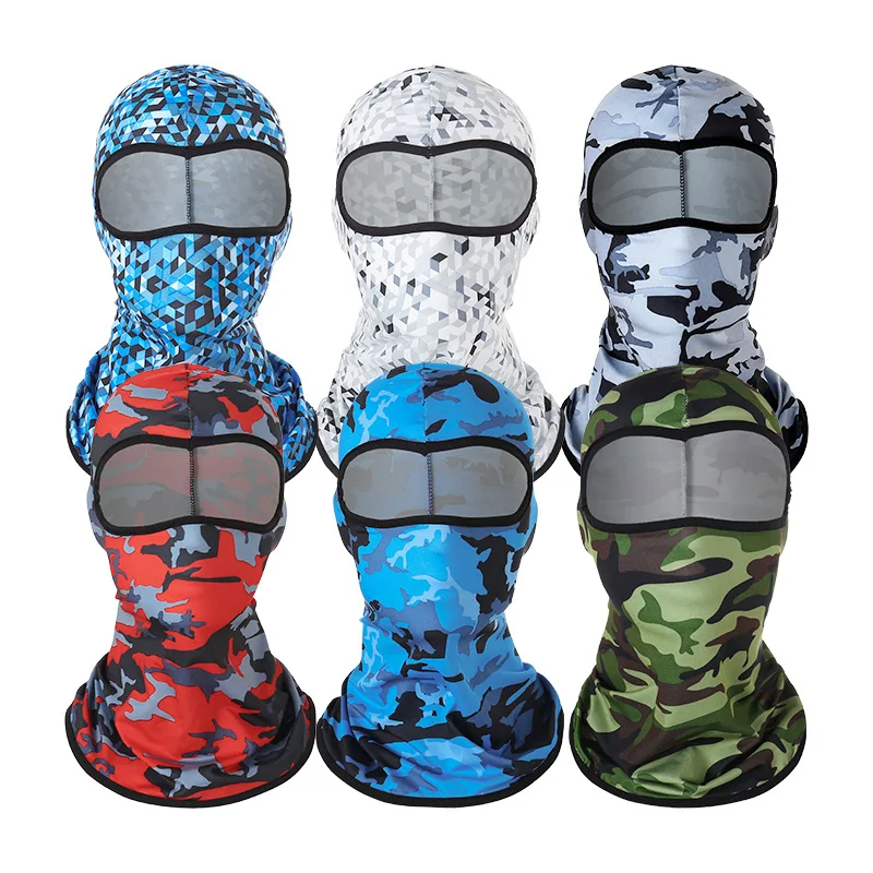 

Summer Ice Silk Breathable And Comfortable Riding Outdoor Sunscreen Bicycle Motorcycle Windproof And Dustproof Mask