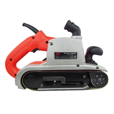 

AC220V 1380W 3/4inch small household abrasive belt grinder, polishing machine, can be upside down, multi-power belt optional