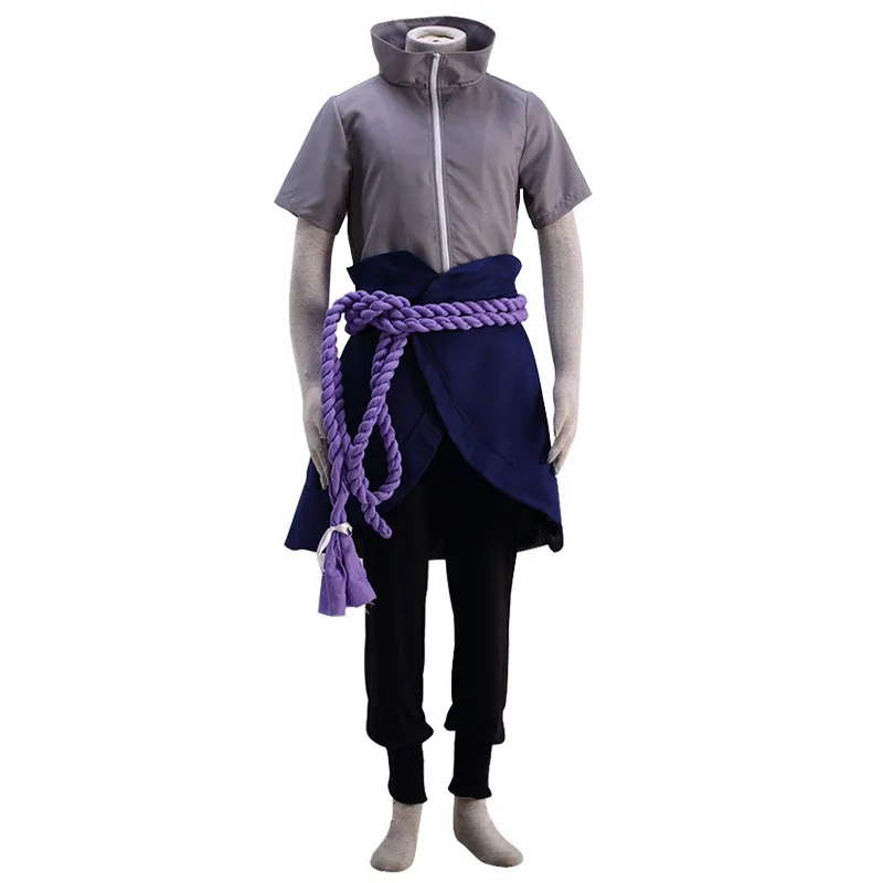 Аниме косплей костюм Саске учихи ниндзя Парик |