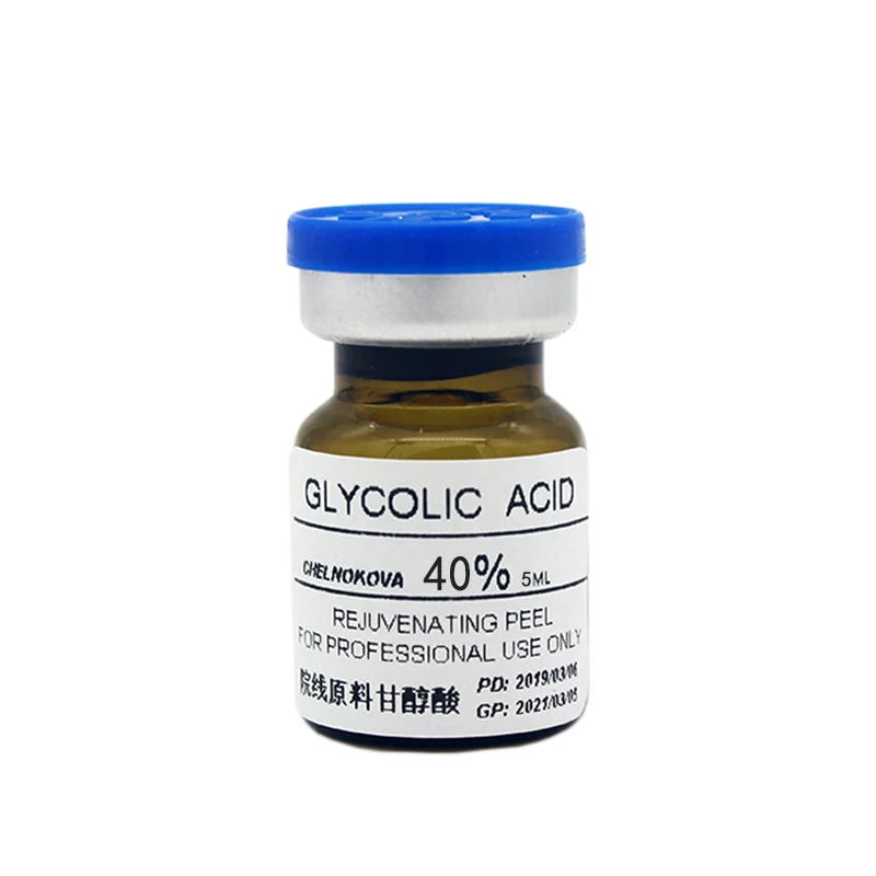 Гликолевая кислота 40% glicolico aha пилинг для кожи лицевая удаление акне |